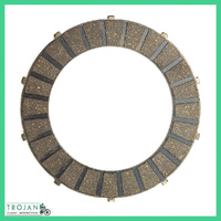 CLUTCH PLATE, FIBRE, FIBER, TRIUMPH, 350, 500, 650, 750, BSA, 57-4763, 57-1362