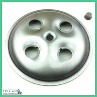 CLUTCH PRESSURE PLATE & BUTTON, 4 SPRING, TRIUMPH PRE UNIT, 57-0986, T986, 57-0422, T422