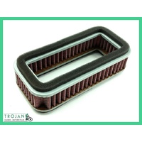 AIR FILTER ELEMENT, TRIUMPH, BSA, TWINS, T120, T140, 1971 ON. 60-3072, D3072