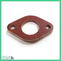 26mm x 1/4" (~6mm) PHENOLIC TUFNOL INSULATOR SPACER FOR AMAL CARB