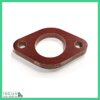 28mm 1/4" (~6mm) PHENOLIC TUFNOL INSULATOR SPACER FOR AMAL CARB