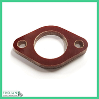 30mm x 1/4" (~6mm) PHENOLIC TUFNOL INSULATOR SPACER FOR AMAL CARB