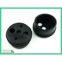 TRIUMPH INSTRUMENT SPEEDO TACHO RUBBER BINNACLE BOOTS, 1971-1978 (PAIR) 60-2600, D2600