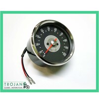 TACHO GAUGE, SMITHS TYPE, GREY FACE, TRIUMPH, BSA, 1967-69, RSM3003/01
