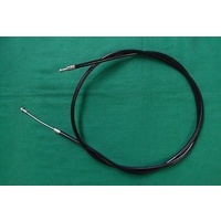 CLUTCH CABLE, 47", TRIUMPH, PEAR NIPPLE, UNIT 650 1963-64, 60-0466, CRL0041