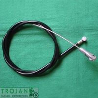 FRONT BRAKE CABLE, TRIUMPH, 39", 650, 1965-1967, T100, 1968, 60-0558, D558