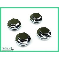 ROCKER BOX CAP, FOR TRIUMPH, UNIT, HEX (SET OF 4) 71-2744, 70-4610, 70-3752