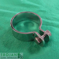 EXHAUST MUFFLER CLAMP, 1 & 5/8", EXH0010