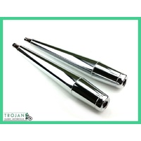 MUFFLERS FOR TRIUMPH, 750, TR7, T140, T150, 750 (PAIR) 71-4159, 71-3723, 71-3999