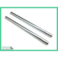 FORK TUBES, STANCHIONS, TRIUMPH, PRE-SHUTTLE VALVE, 1964-67 (PAIR) 97-1889, H1889, 97-1649, H1649
