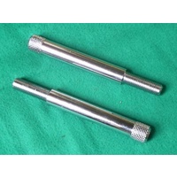 FRONT RIDER FOOTREST FOOT PEGS, NORTON COMMANDO, MKI MKII TO 1974 (PAIR) 06-2734