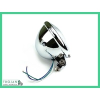 HEADLAMP, 5 3/4", BATES TYPE, BASE MOUNT, CONVEX, H4, HLP0038