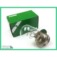 HEADLAMP BULB, HEAD LIGHT, 6V, GENUINE LUCAS, BPF, PRE-FOCUS, 30/24W, 312