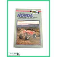 MANUAL, CLYMER, HONDA, FOURTRAX 250R, ATC250R, 1985-87, M348