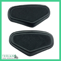 PETROL TANK KNEE RUBBERS, JOHN BULL #19 (PAIR) PTK0027