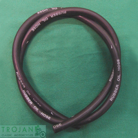 OIL LINE, HOSE, 3/16", BLACK, REINFORCED, NEOPRENE, 1m, PTK0060