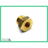 PETROL TAP TO TANK ADAPTER, 1/8" BSP TO 3/8" BSP GAS THREAD, BSA, 27-8436
