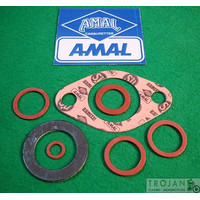 AMAL CARB GASKET SET, 276, PRE-MONOBLOC, GENUINE, RK6/1