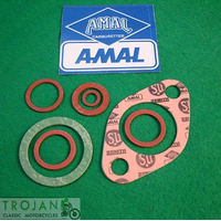 AMAL CARB GASKET SET, 289, PRE-MONOBLOC, GENUINE, RKC/531