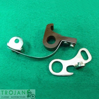 POINTS CONTACT SET, WIPAC TYPE, MAGNETO FLYWHEEL, BSA BANTAM, D1, D3, D5, D7, S1233