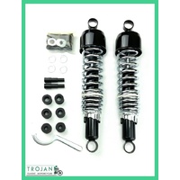 SHOCK ABSORBERS, UNIVERSAL, DUAL SPRING, 325MM (PAIR), SHK0007