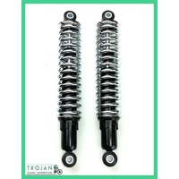 SHOCK ABSORBERS, UNIVERSAL BRITISH,EXPOSED SPRING,302MM (PAIR) TRIUMPH, SHK0015