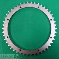 REAR SPROCKET, TRIUMPH, 46T, 5TA, T100 ,6T, TR6, T120, 8 BOLT, 37-1499, W1499