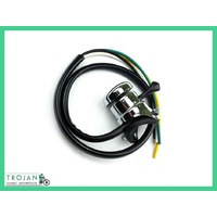 HORN, DIP, KILL SWITCH, LUCAS TYPE, SCREW-ON, WITH HARNESS, TRIUMPH BSA, 31563 S