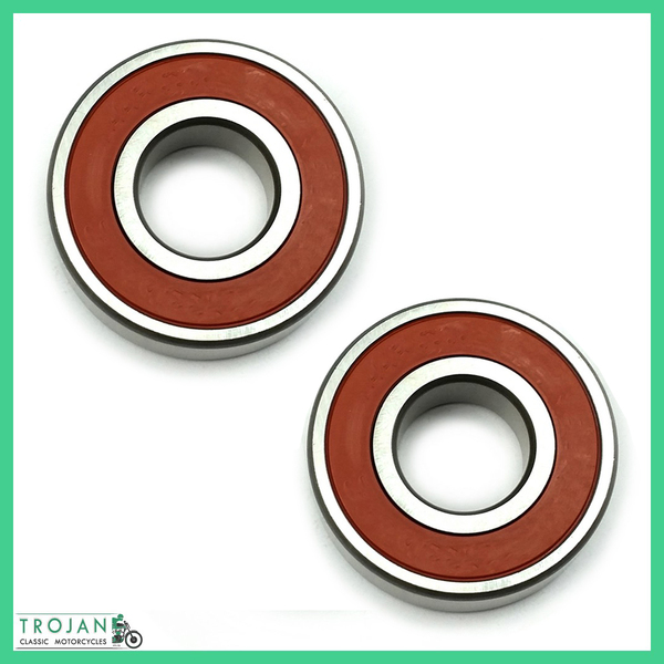 WHEEL BEARINGS (SET 2) NORTON, SINGLES, TWINS, COMMANDO, 04-0100 06-5542