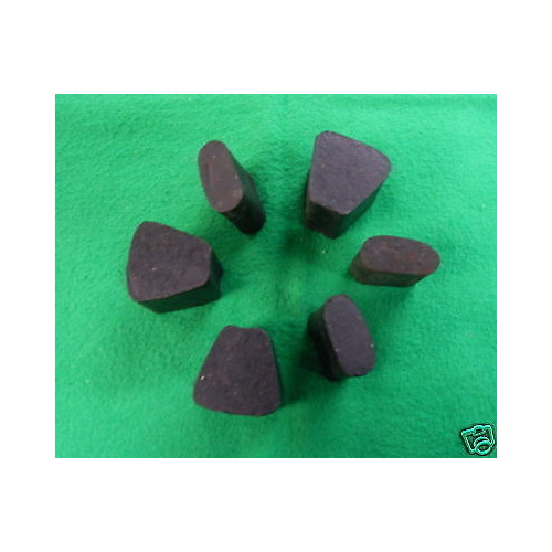 CLUTCH CUSH DRIVE RUBBER, NORTON, KIT (6 PIECE), 04-0386/7