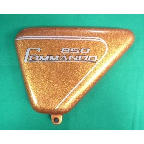 SIDE COVER, NORTON, COMMANDO ROADSTER, F/GLASS, GF, GENUINE NOS, 06-1693