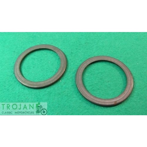 EXHAUST STEEL SEALING CRUSH LOCK WASHER, NORTON, (PAIR) 06-3995, NMT2166