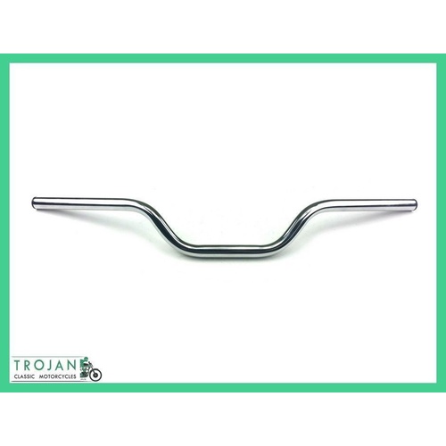 7/8" NORTON COMMANDO HANDLE BAR, UK SPEC. INTERSTATE, 7/8 INCH, 22mm, 06-4132