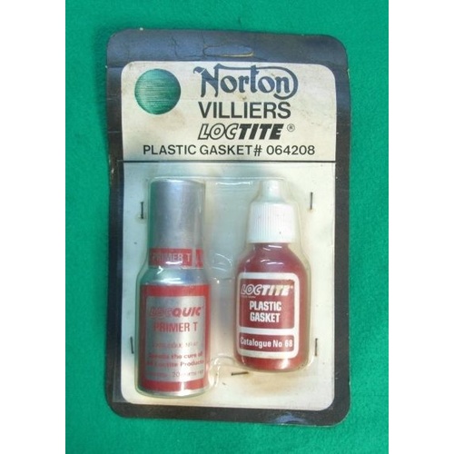 PLASTIC GASKET KIT, LOCTITE, NORTON, COMMANDO, GENUINE NOS, 06-4208