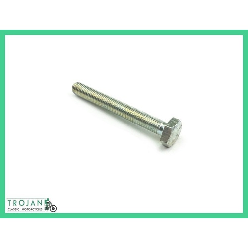 REAR WHEEL AXLE ADJUSTER BOLT, 1/4" x 28TPI x 2", TRIUMPH, 14-0107