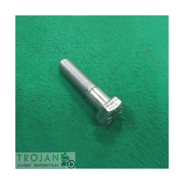SHOCK MOUNTING TOP YOKE PINCH BOLT, 3/8" x 24TPI x 1 3/4" UNF, TRIUMPH, 14-0234