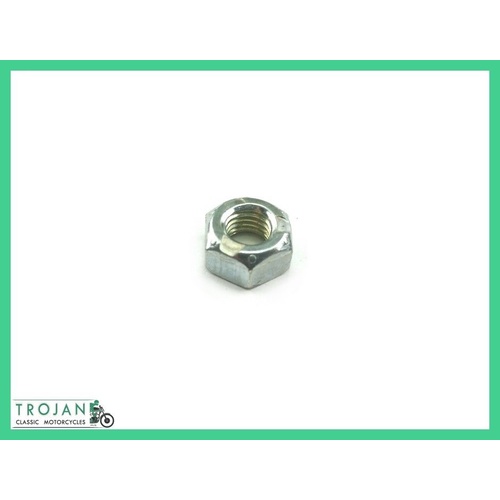 CLEVELOC NUT, 1/4" x 28TPI UNF, MULTI PURPOSE, TRIUMPH, NORTON, BSA, 14-1301