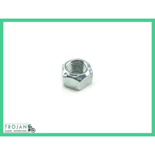 CLEVELOC NUT, 3/8" x 24TPI UNF, MULTI PURPOSE, TRIUMPH, NORTON, BSA, 14-1303