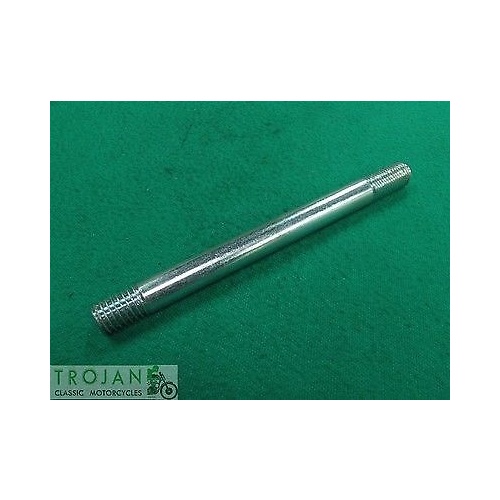 CRANK CASE STUD, REAR, 3/8" x 16-24TPI x 4-1/2", TRIUMPH, GENUINE, 14-1445