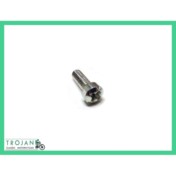 COVER SCREW, CHEESEHEAD, 1/4" x 20TPI x 3/4", TRIUMPH, GENUINE, 14-6606