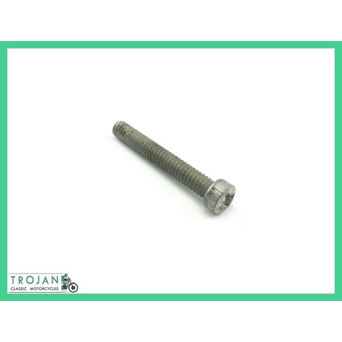 SCREW, CHEESEHEAD, 1/4" x 20TPI x 7/8", TRIUMPH, GENUINE NOS, 14-6607