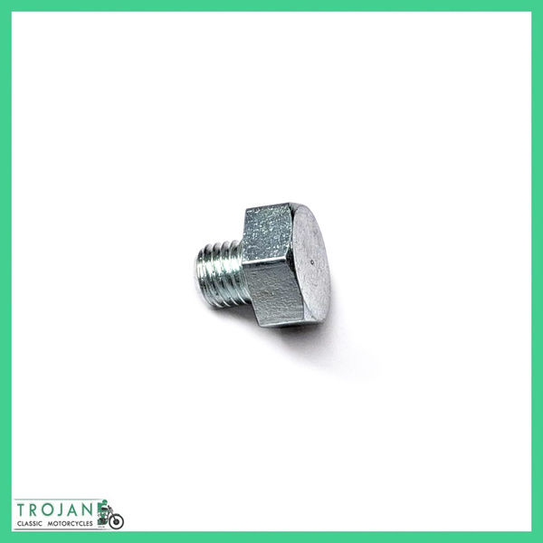 GEARBOX OIL LEVEL BOLT, 1/4" x 28TPI, TRIUMPH, GENUINE, 21-0543, S543