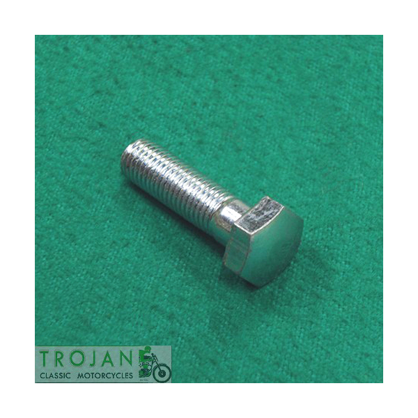 HANDLEBAR P CLAMP PINCH BOLT, 5/16" x 24TPI x1 1/8", TRIUMPH, GENUINE, 21-0589