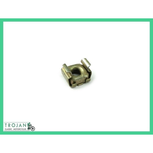 SIDE COVER TOOLBOX NUT, TRIUMPH, T100, TR6, T120, 1963-74, GENUINE, 21-0653