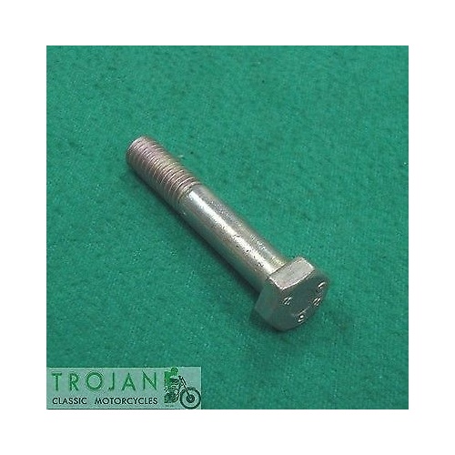 CRANKCASE BOLT, 5/16" x 18TPI x 2 1/2", TRIUMPH, GENUINE, 21-1870