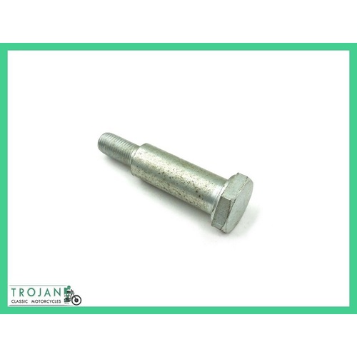 REAR BRAKE LEVER PIVOT BOLT, 3/8" x 24TPI x 2 1/4", TRIUMPH, NOS, 21-2045