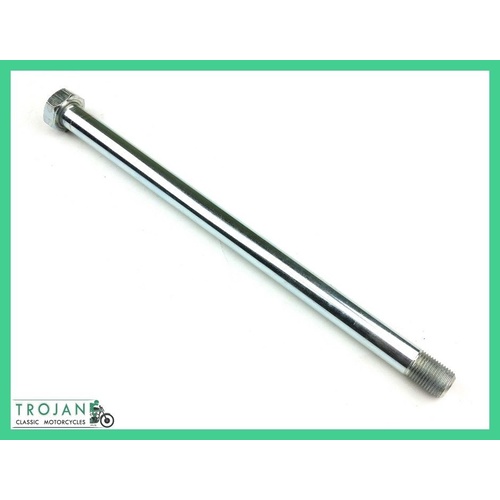 SWINGARM PIVOT BOLT, 5/8" x 18TPI x 10 1/2", TRIUMPH, 1971 ON, GENUINE, 21-2087