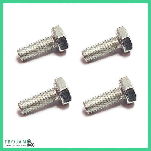 HEADLAMP BRACKET TO SHROUD BOLTS (SET OF 4), TRIUMPH, 1973 ON, GENUINE, 21-2095