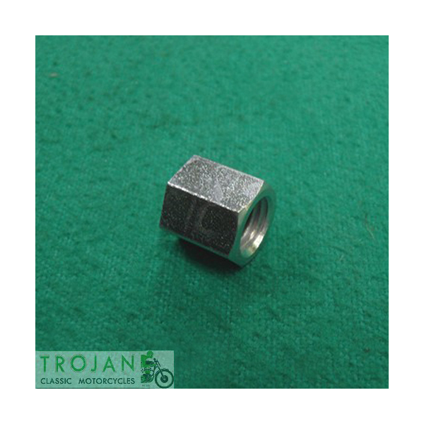 CYLINDER BASE NUT, THIN, 5/16" x 24TPI, TRIUMPH, OIF 1972-82, GENUINE, 21-2177