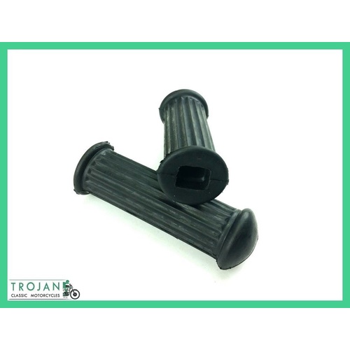 FOOTREST RUBBERS, MAIN, BSA, A, B, C, M SERIES (PAIR) 29-7551